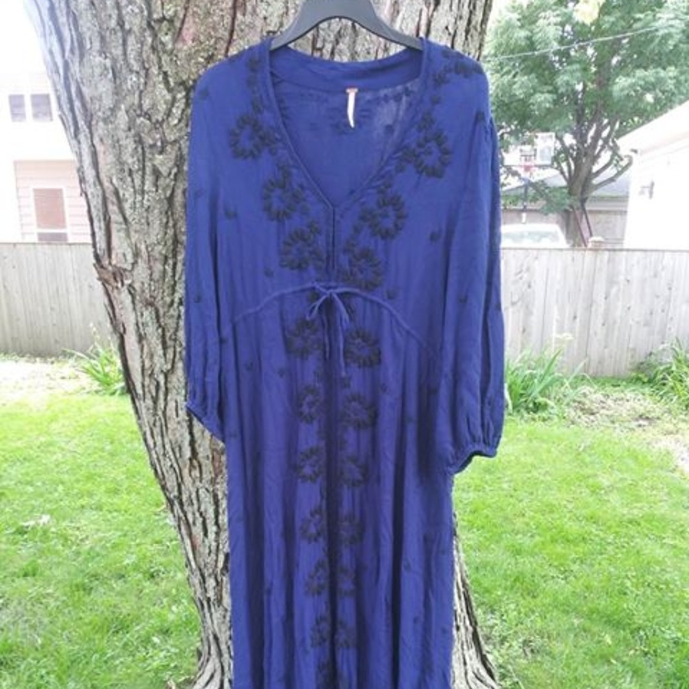 Free People Sheer Maxi